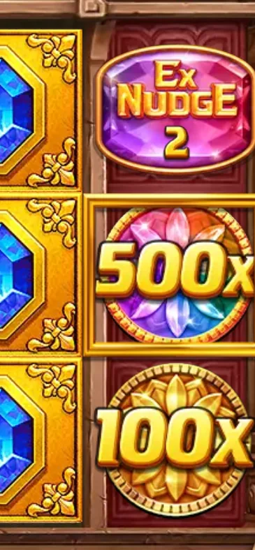 Crop of the Fortune Gems 500 special fourth reel
