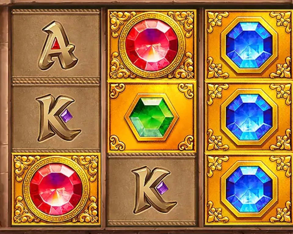 Crop of the Fortune Gems 500 three-by-three primary grid